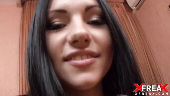 Group sex with sex toys and sexy brunette