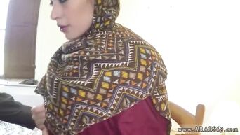 Cumshot with a big dick from Arab