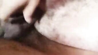 Dick in the anal of his male partner close-up