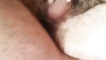 Dick in the anal of his male partner close-up