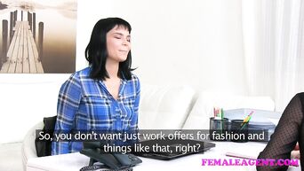 Lesbian porn with pink big dildo