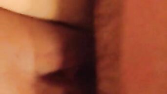 Close-up on top - see penis and pussy