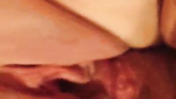 Close-up on top - see penis and pussy