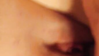 Close-up on top - see penis and pussy