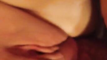 Close-up on top - see penis and pussy