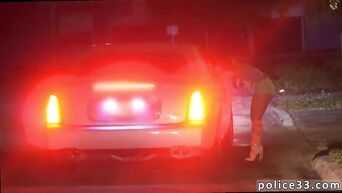 Police amuse themselves with the arrested