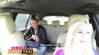 Girl driver satisfied her passenger