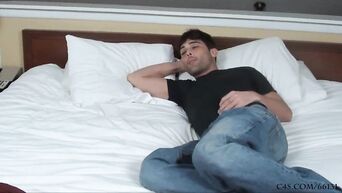 Sexy mature in bed with a young