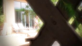Blonde with huge tits fucks and sucks