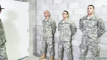 The gay officers scoff at young soldiers in the army