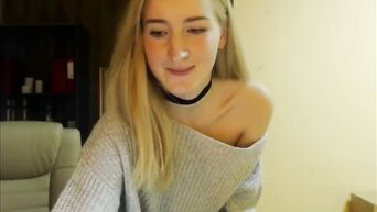 Naked sexy ass under a gray blouse