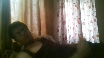 Masturbation from a young Indian man