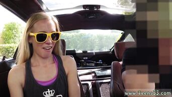 Blowjob in the car at full speed