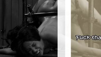 Very rude BDSM sex with a black whore