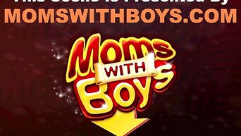 The man caught a busty MILF in the bathroom for masturbation and fucked her