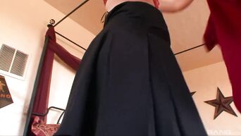 Mature Nina Harley has sex with black gigolo
