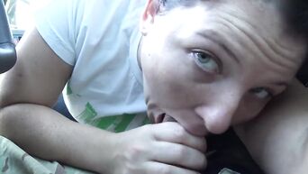 Blowjob & Handjob in car from Casey Cumz