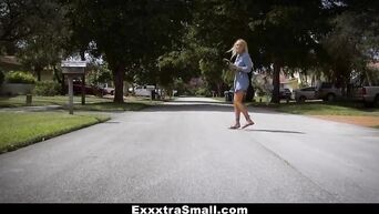 Vulgar daughter gets daddy's dick