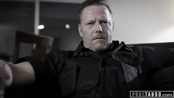 Policeman fucks young whores Adria Rae & Tiffany Watson