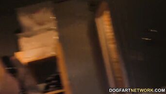 Incognito black cock for Amber Ivy - Gloryhole