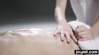 Slippery massage and vaginal sex with Tiffany Tatum