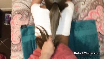Hot Latina fucks young stepfather