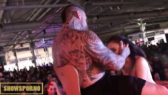 Shocking public fucking