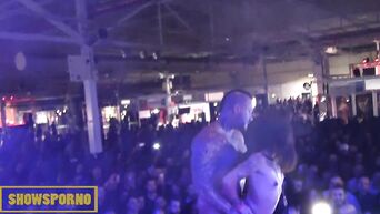 Shocking public fucking