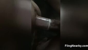 Casual amateur sex in condom