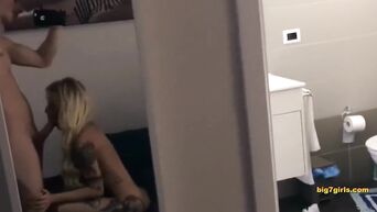 European tattooed web model fucks young gigolo