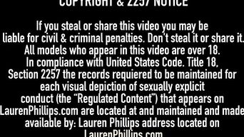 Woman fucks woman Lauren Phillips + Kendra Cole