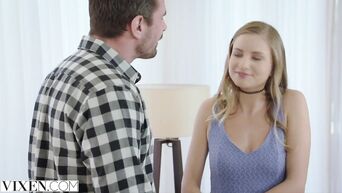 Sensual sex with unexpected partner