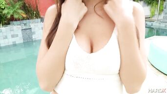 Fresh porn star Nina North in all her glory