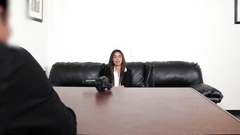 Latin housewife came to fucking casting