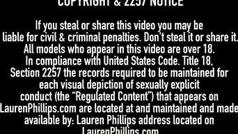 Lesbians Lauren Phillips, Macy May, Chloe Lane