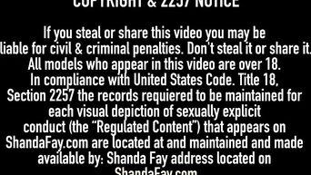 Mature MILF Shanda Fay solo