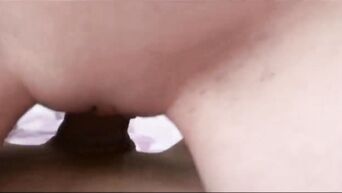 Czech brunette tries first anal before webcam