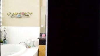 Skinny blonde with small breasts Hime Marie gets assfucked
