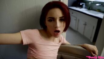 Mature big dick for young tattooed whore Lola Fae
