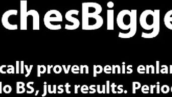Horny housewife eagerly sucks monster dick