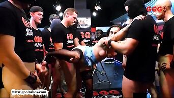 German gang satisfies glamor nympho