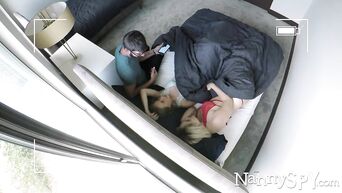 Horny bitch gets fucked in front of friend