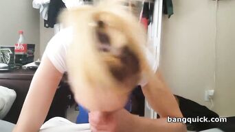 Wife's sister sucks my dick