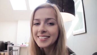 Horny student Abigaile Johnson gets great vaginal banging