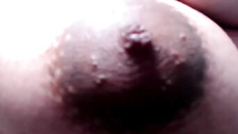 Pregnant Japanese web model with huge breasts
