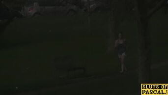 Brutal male hard fucks English slut