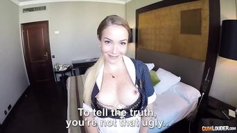 Hotel maid wants good fuck