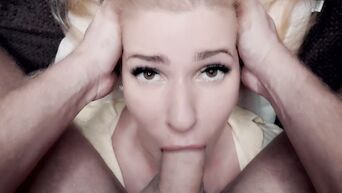 Brutal dick in her mouth