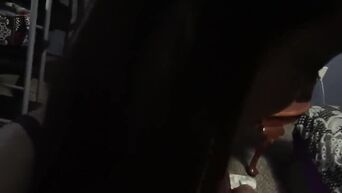 Must see how my petite sister does blowjob!