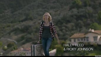 Romantic interracial sex for Haley Reed